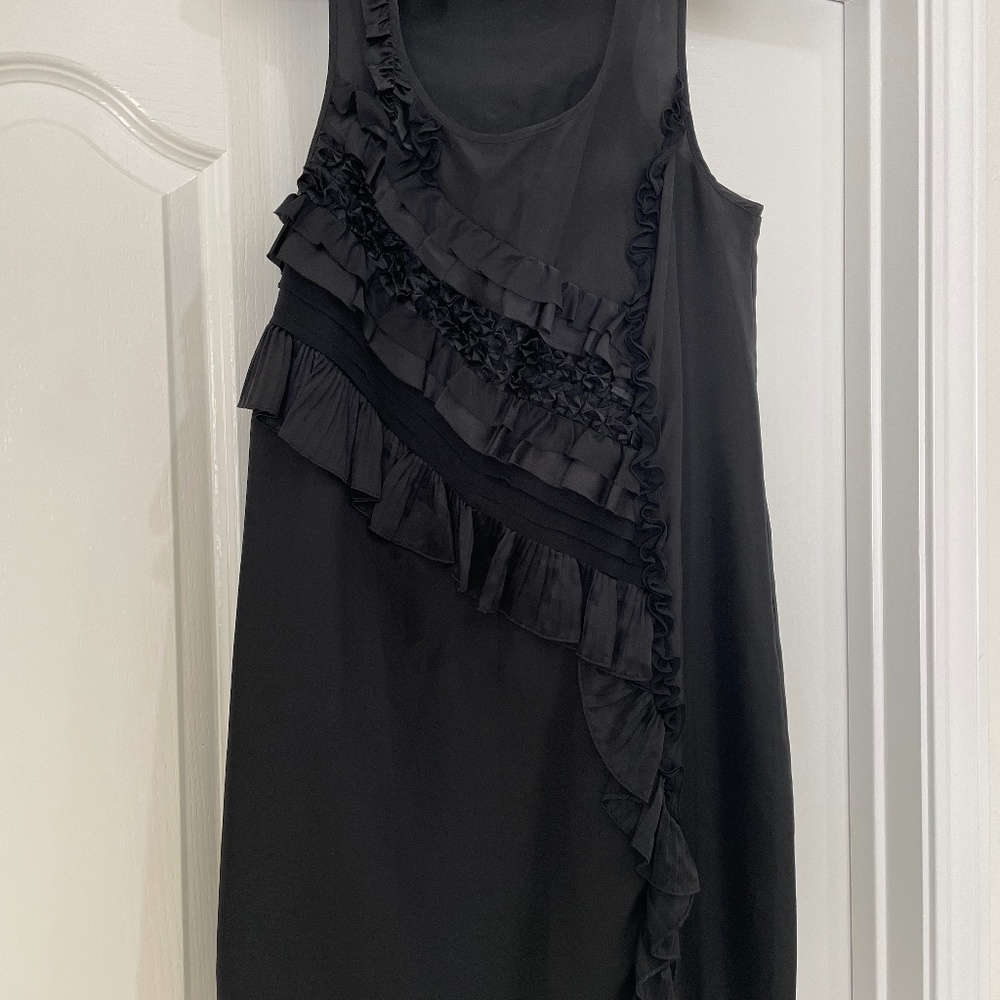 Banana Republic Silk Little Black Dress